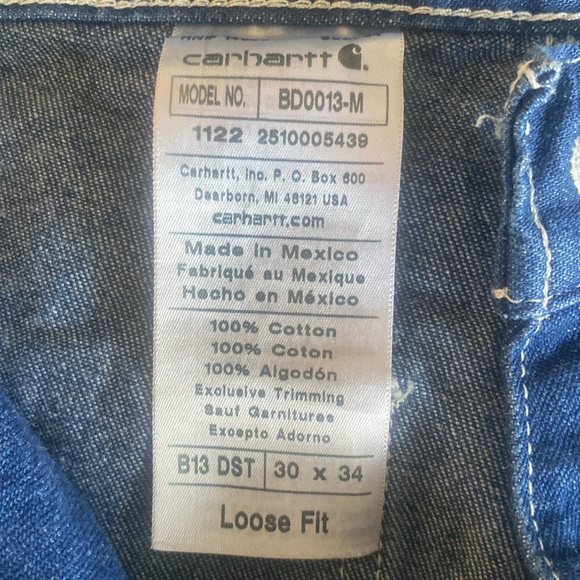 Men’s Carhartt jeans NWOT - Picture 3 of 3
